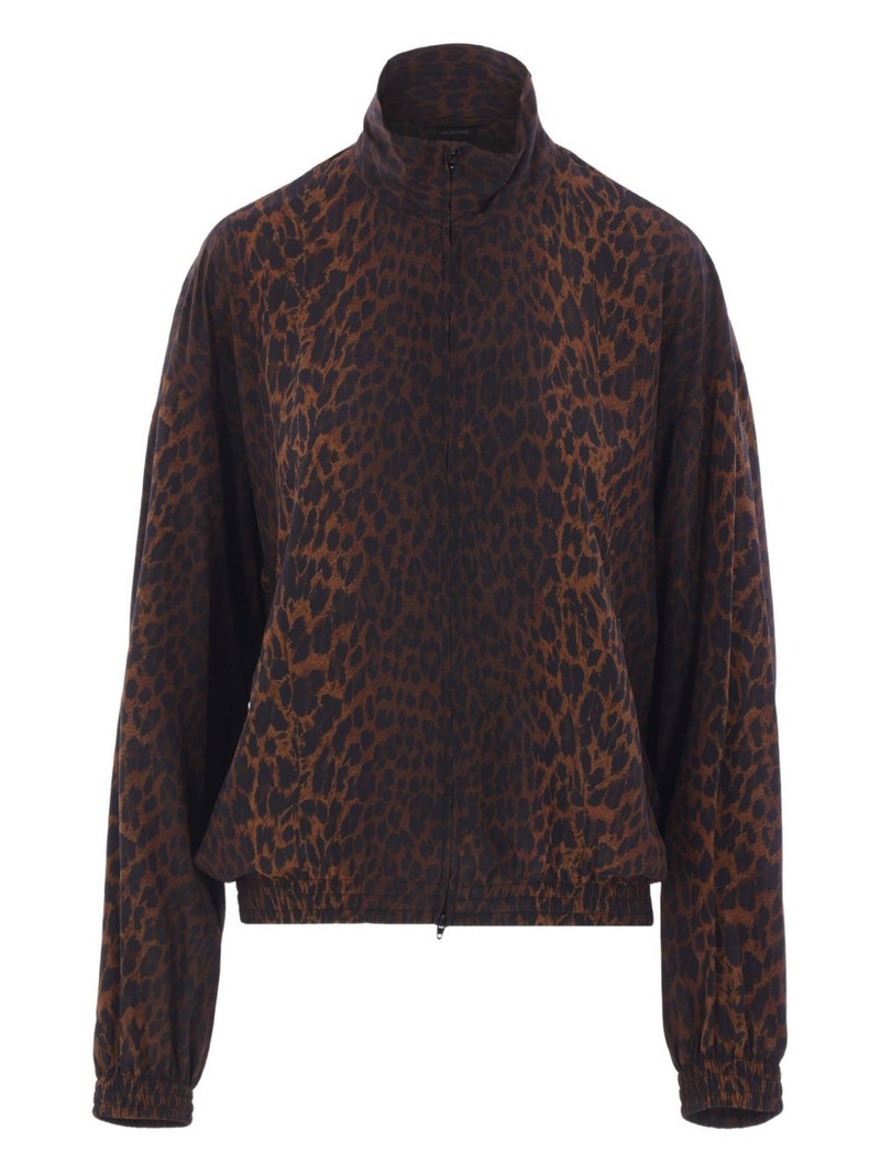 leopard-print zip-up jacket 1