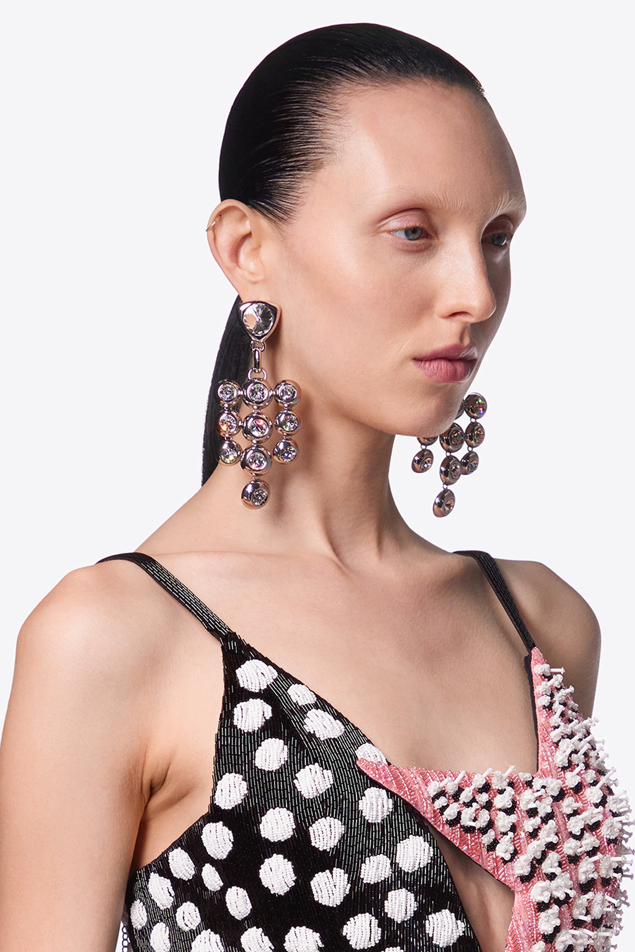CRYSTAL CHANDELIER EARRINGS - 3