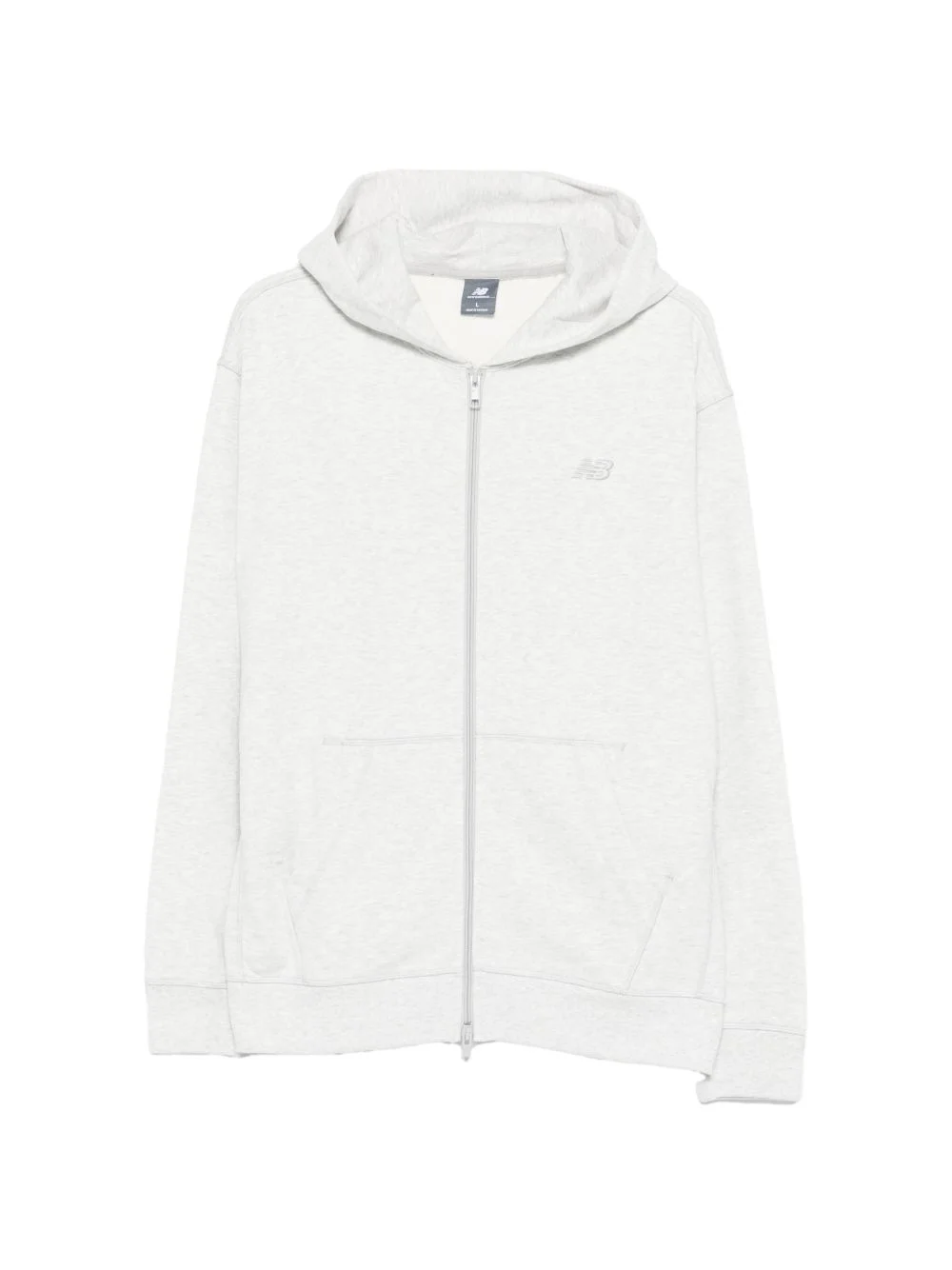 hooded zip hoodie - 1
