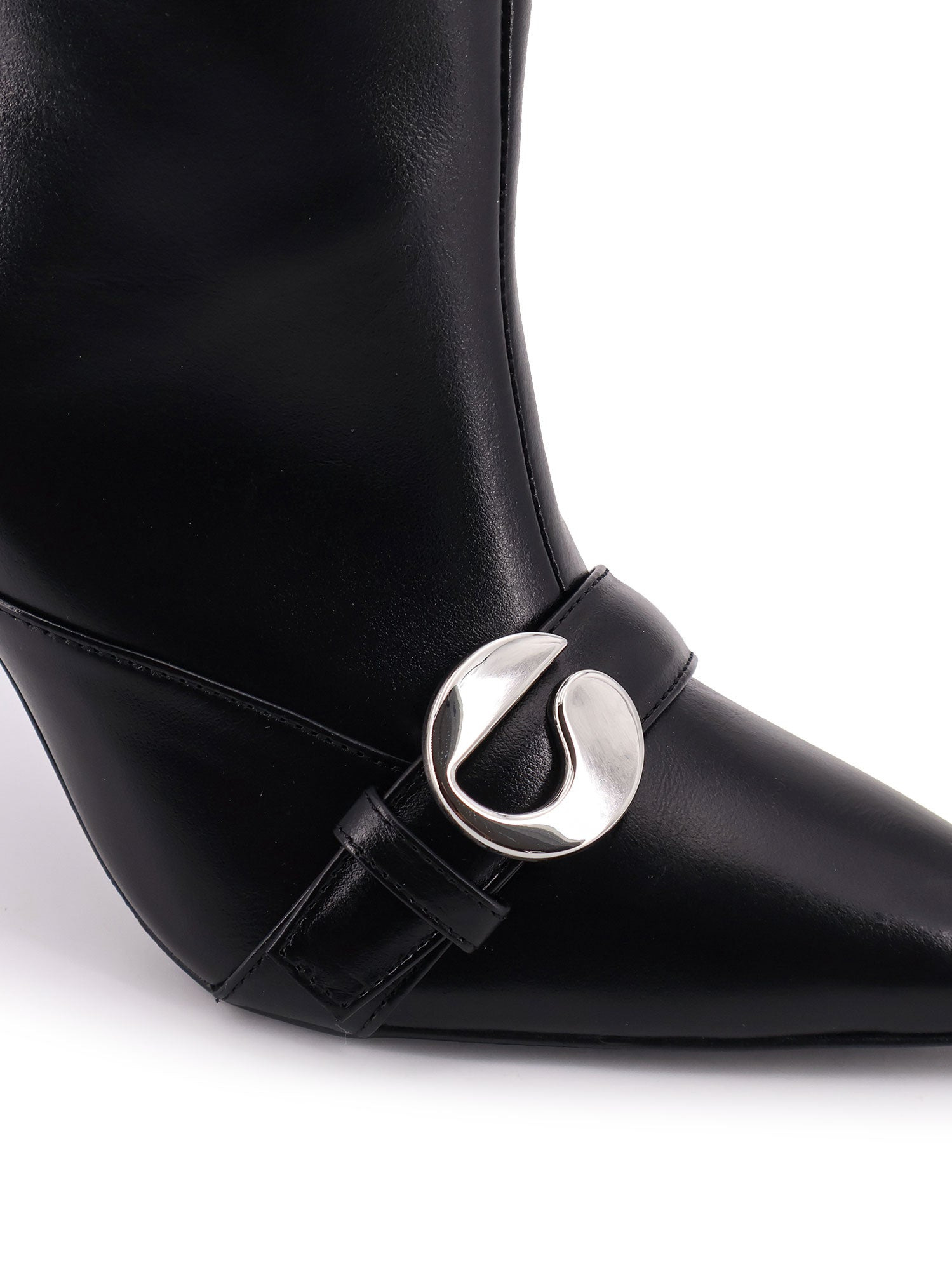 Belt Leather Boots - 4
