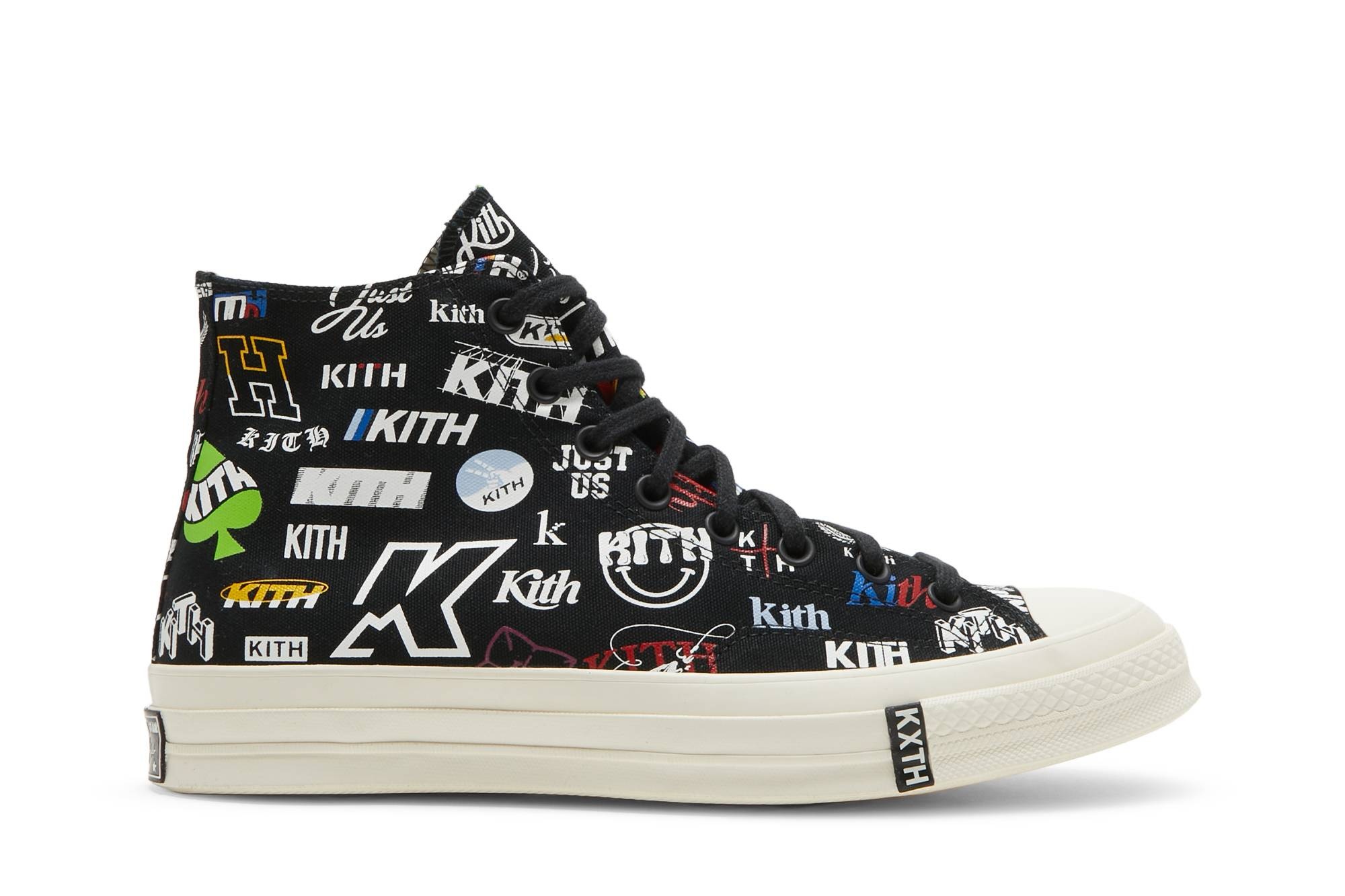 Kith x Chuck 70 High '10th Anniversary - Black' - 1