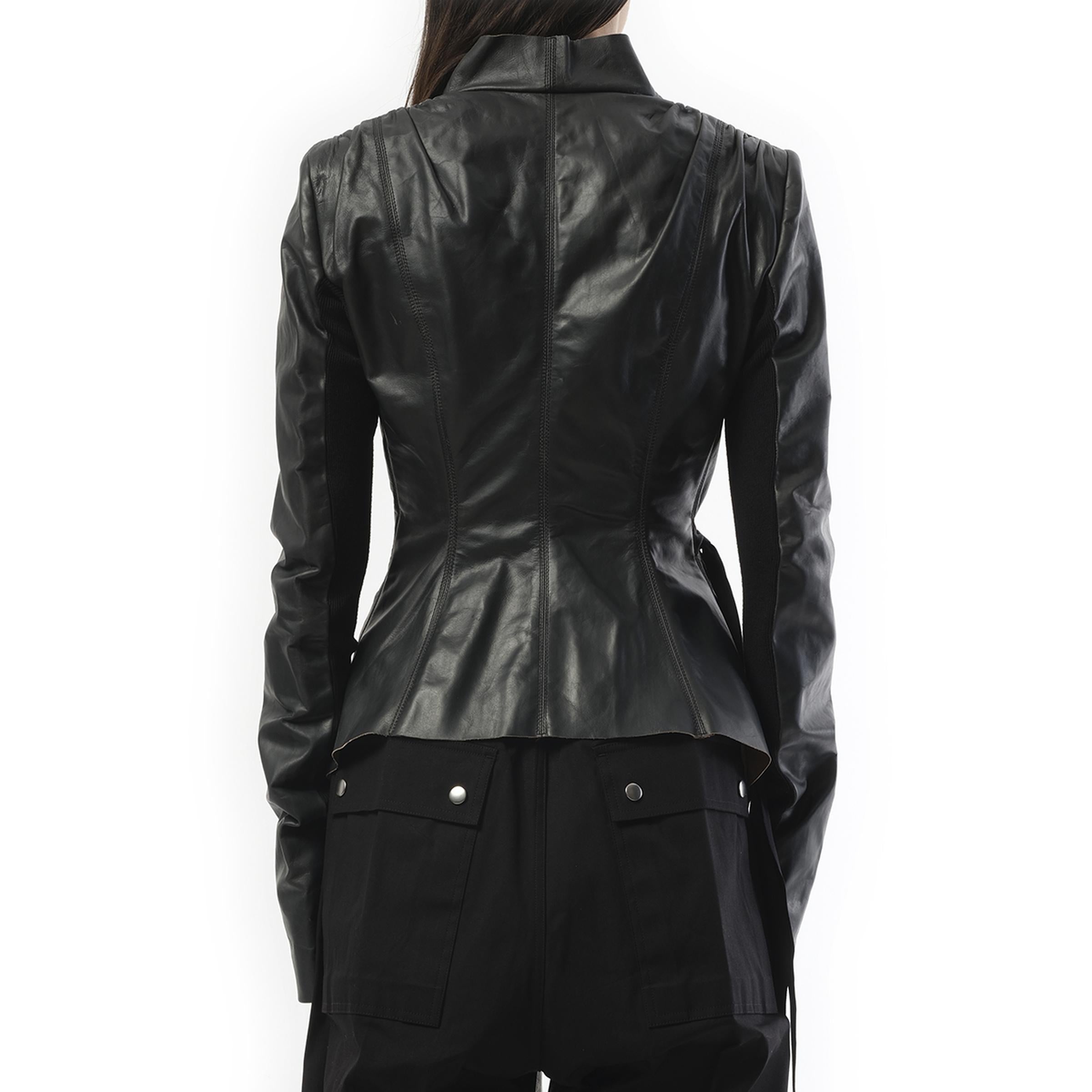 Hollywood Leather Jacket in Black - 6