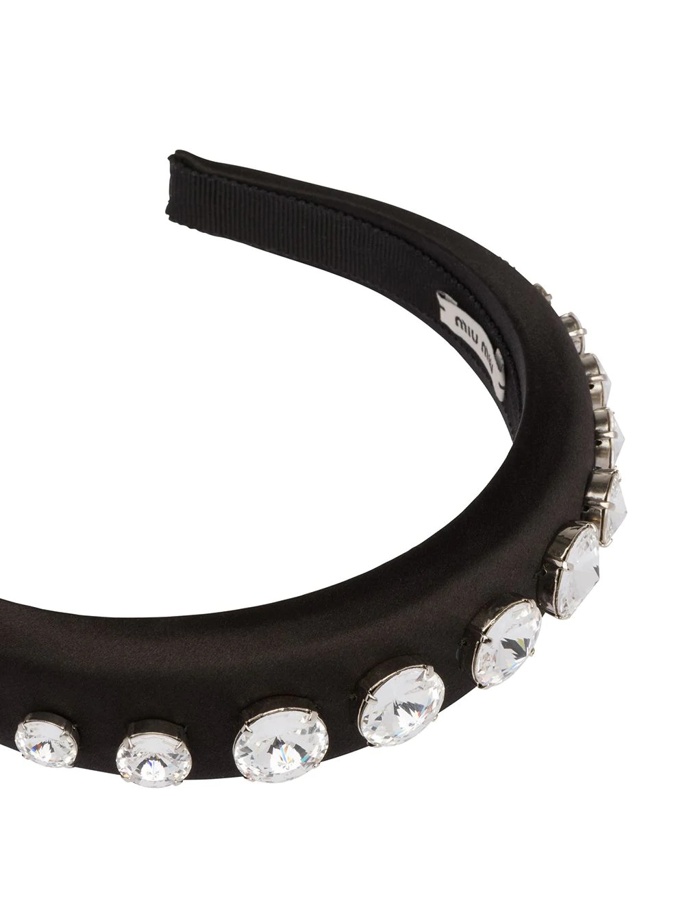 crystal-embellished hair band - 2