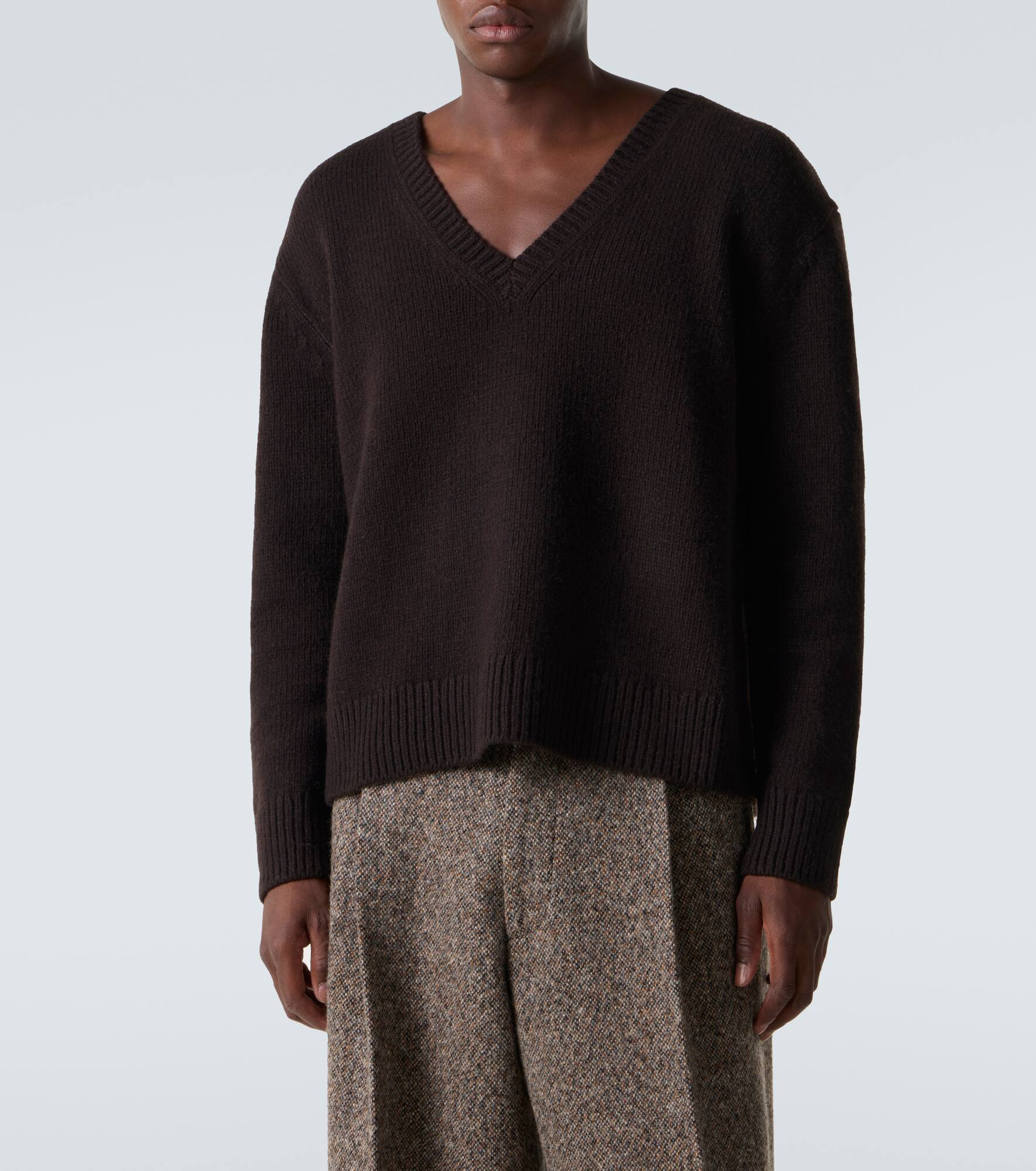 Wool and cashmere sweater - 3