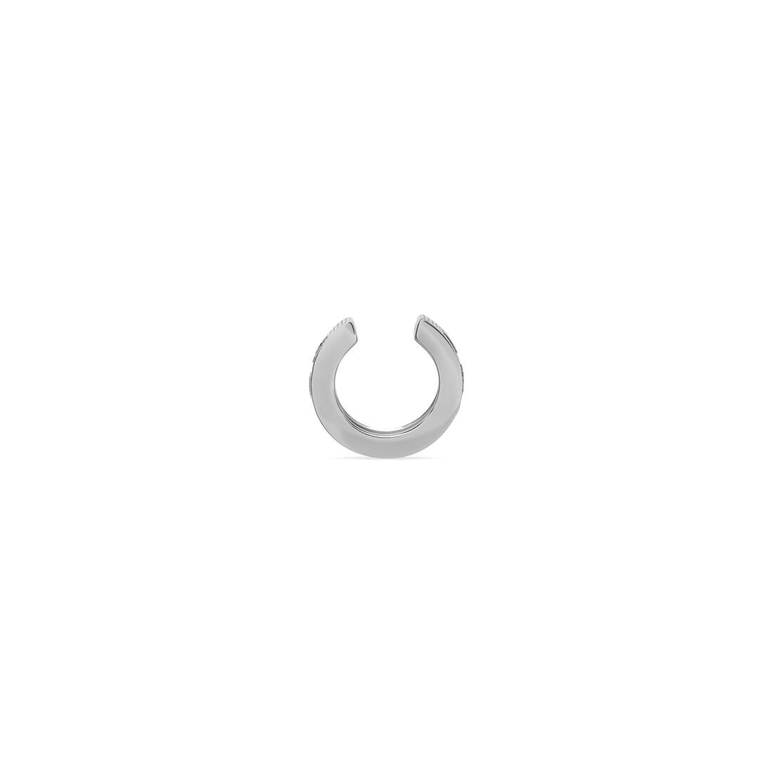 logo hoop xl ear cuff - 3