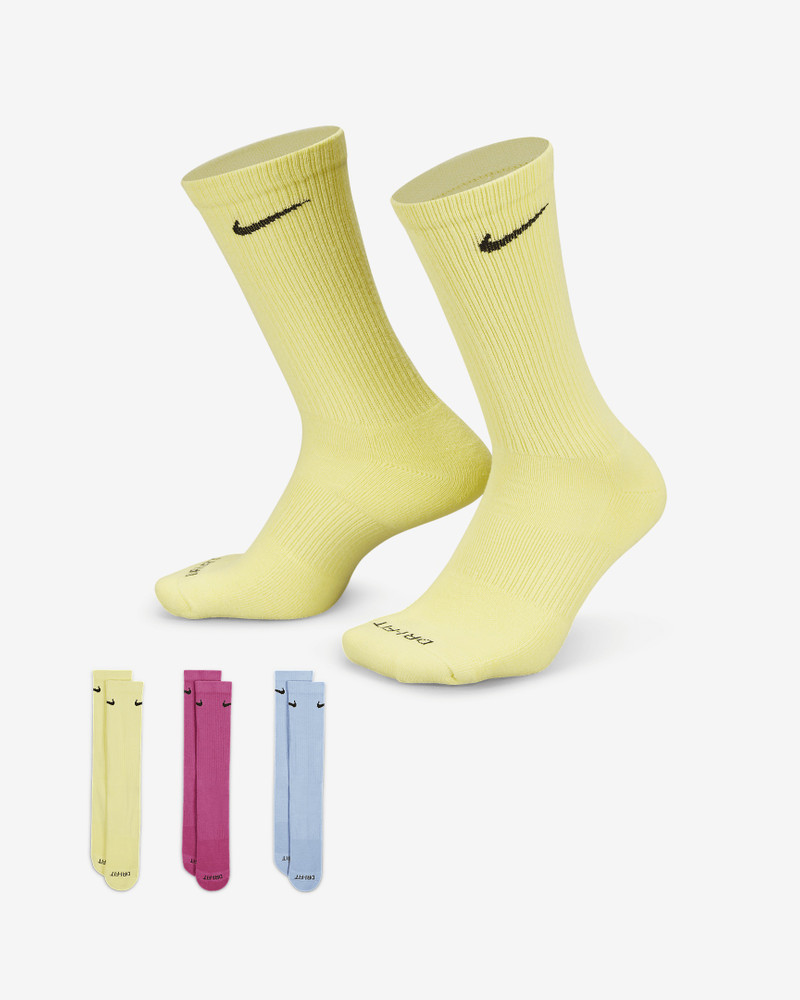 Nike Everyday Plus Cushioned Training Crew Socks (3 Pairs) 1