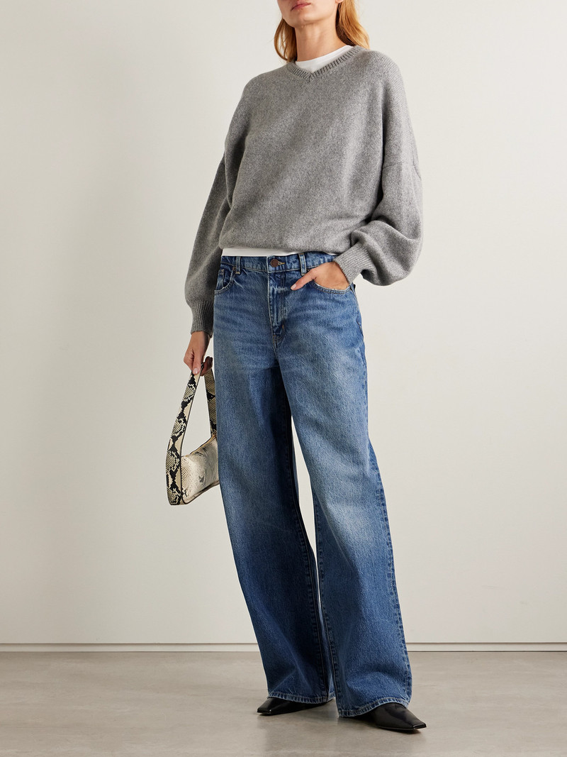 LA LIGNE Isadora High-rise Wide-leg Jeans outlook