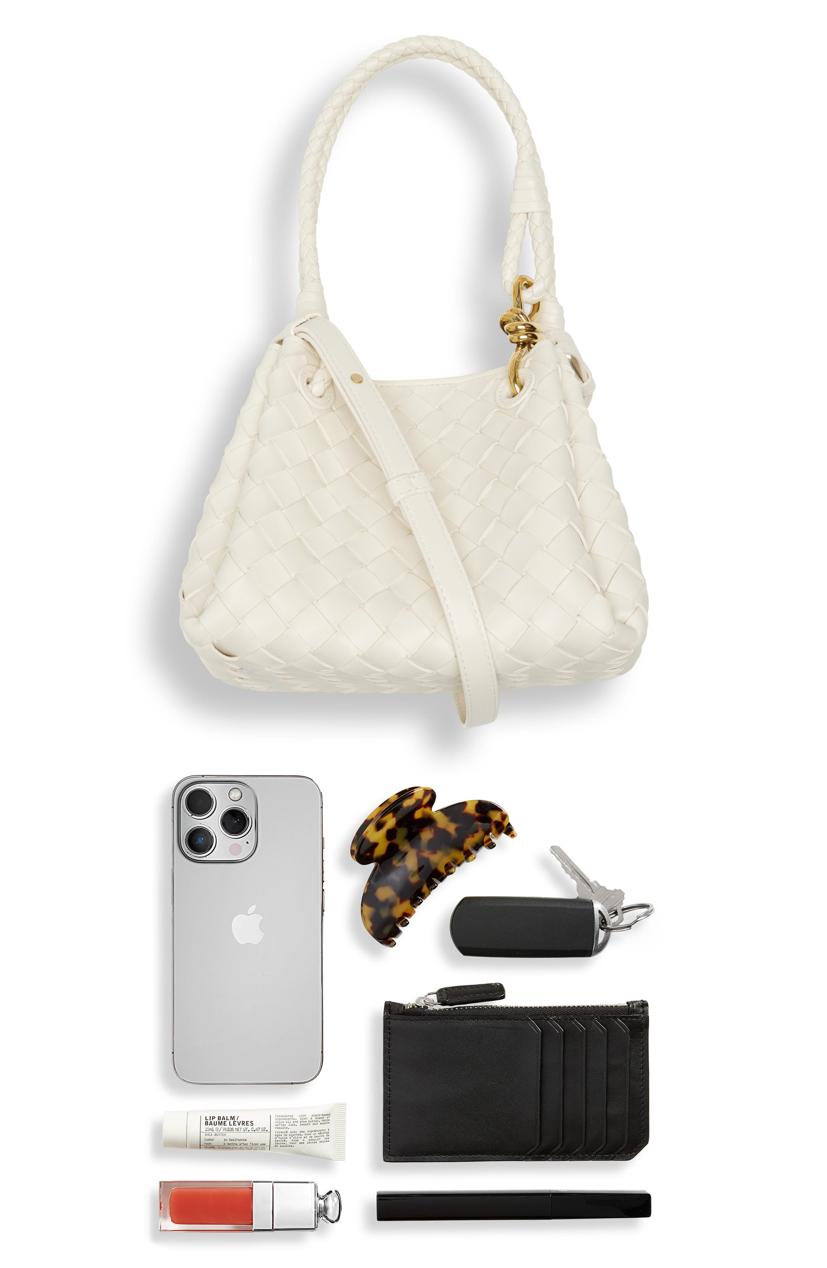 Small Andiamo Intrecciato Leather Crossbody Bag - 8