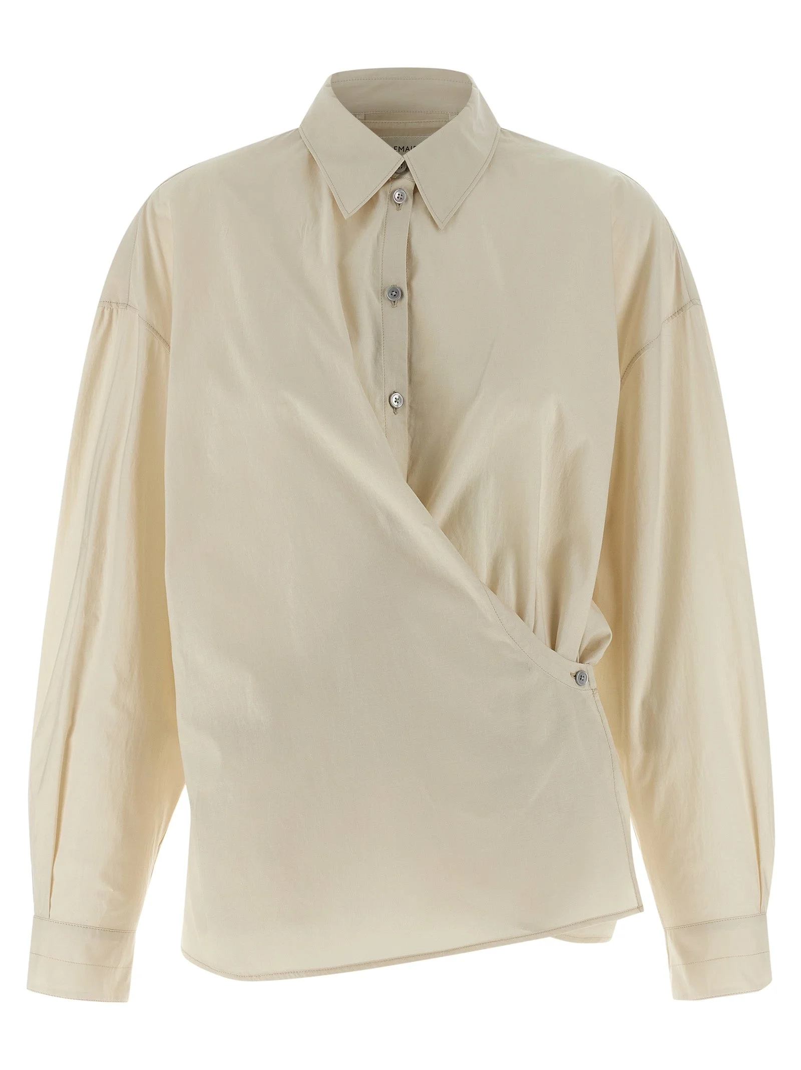 Lemaire Women 'Straight Collar Twisted' Shirt - 1