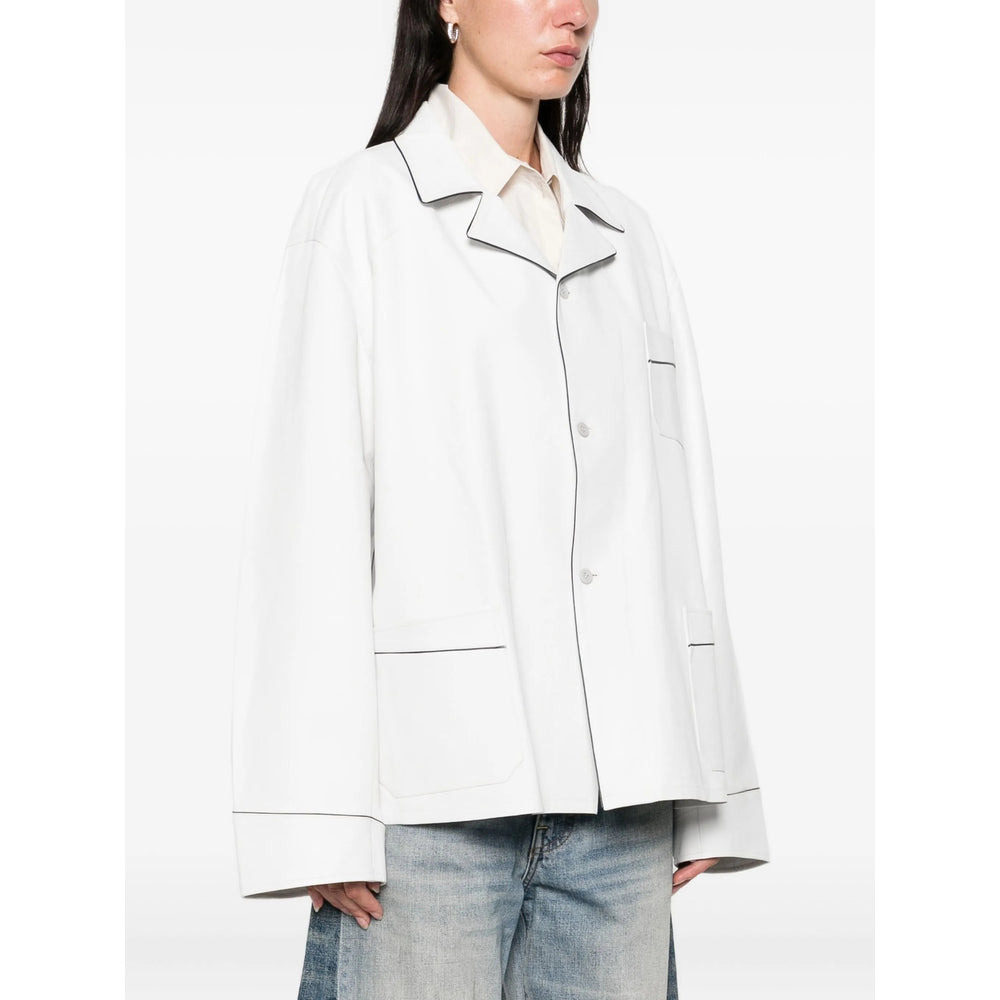 Prada White Jackets - Oversized Jackets Women - 2