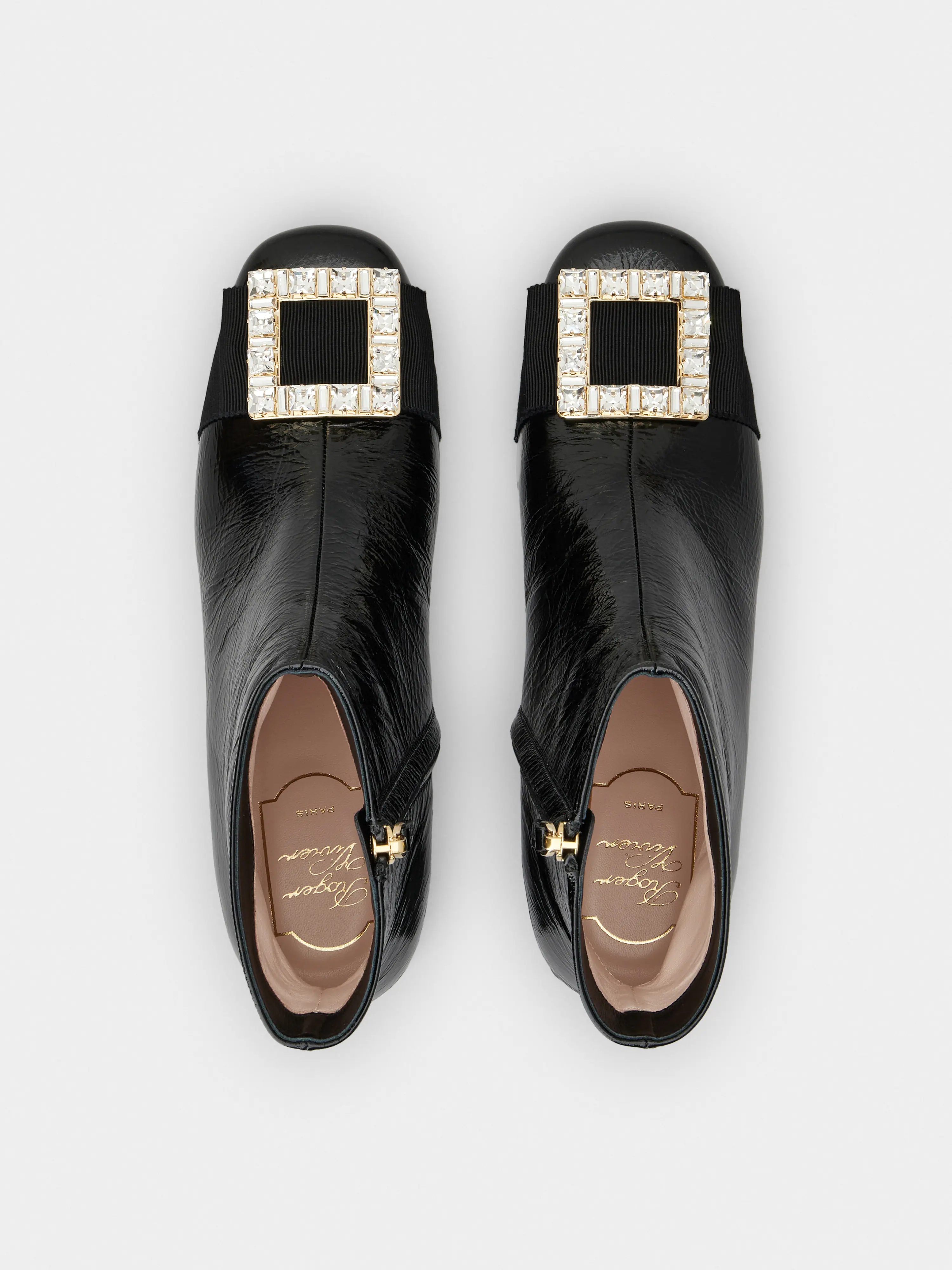 Très Vivier Booties in patent leather - 4