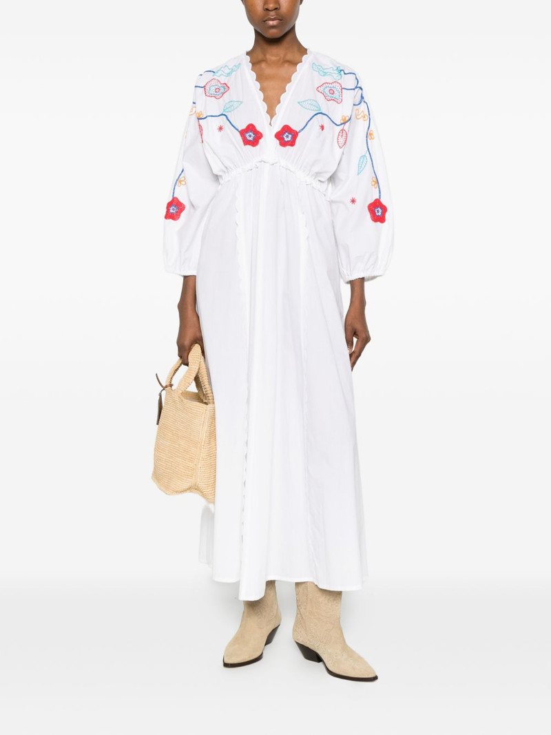 forte_forte floral-embroidered cotton maxi dress outlook
