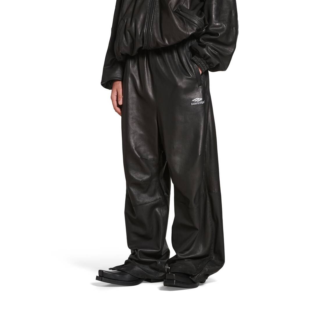 3b Sports Icon Tracksuit Pants in Black - 5