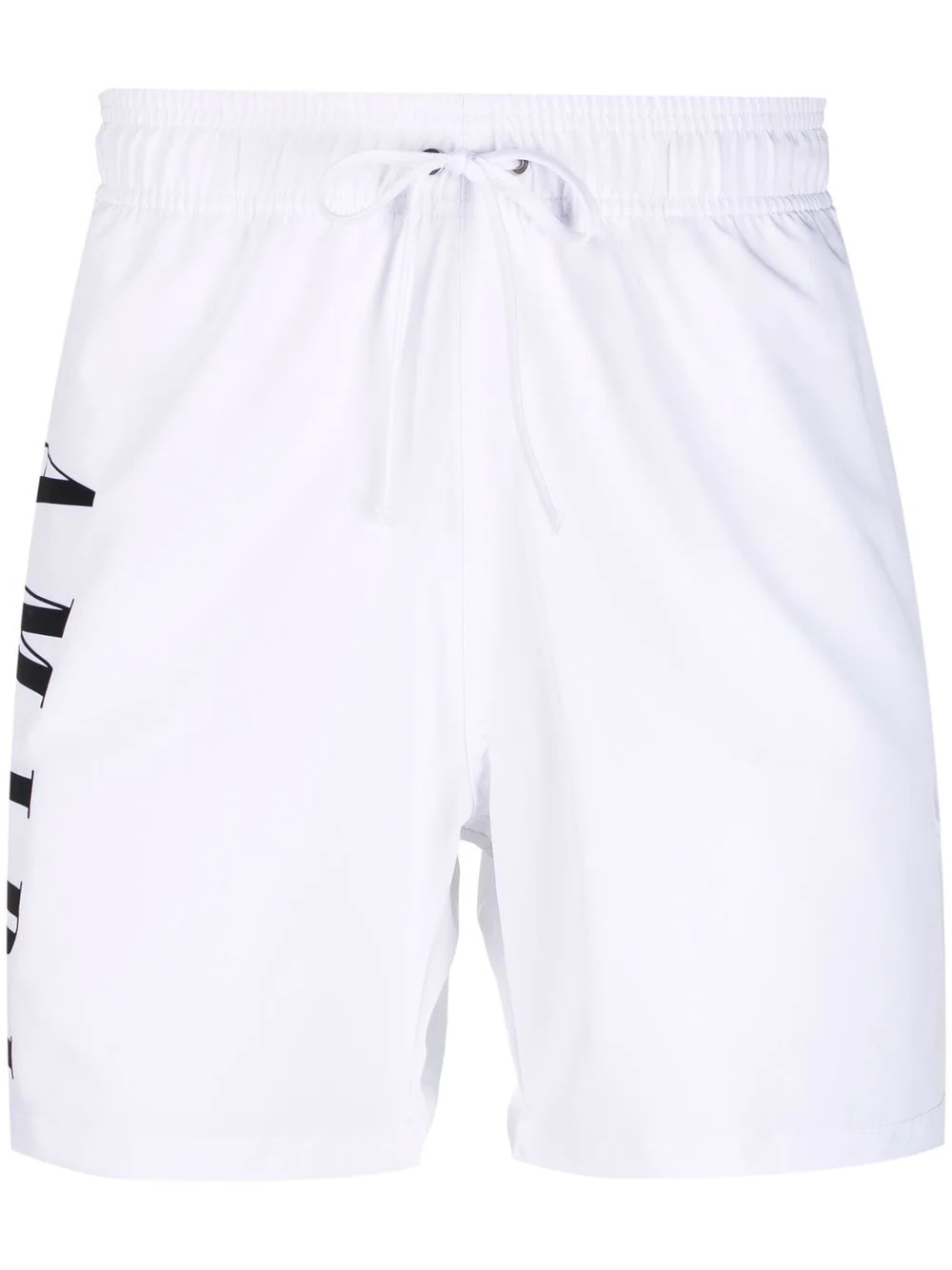 logo-print swimming shorts - 1