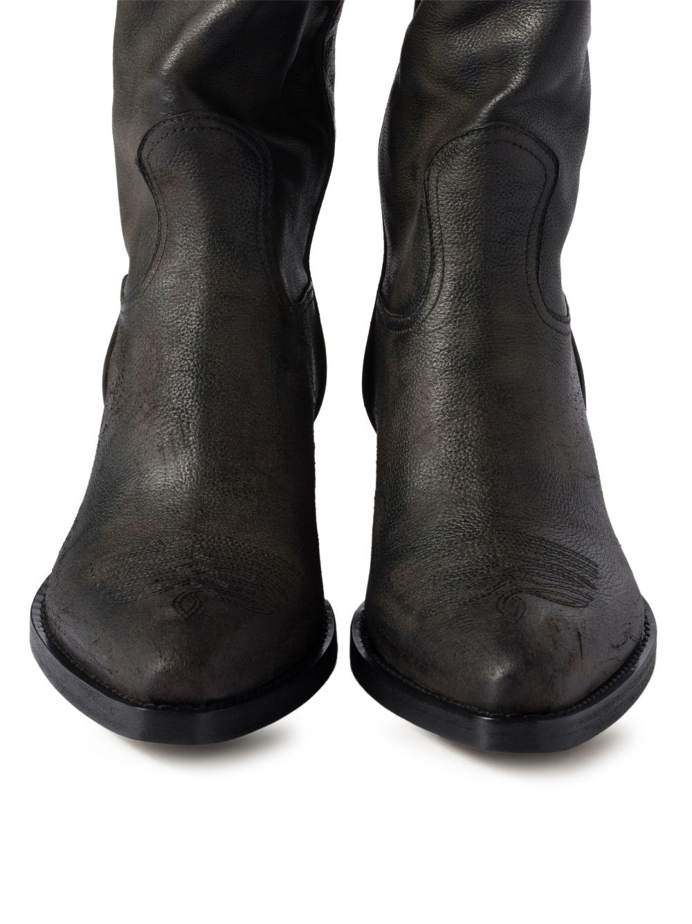 leather boots - 4