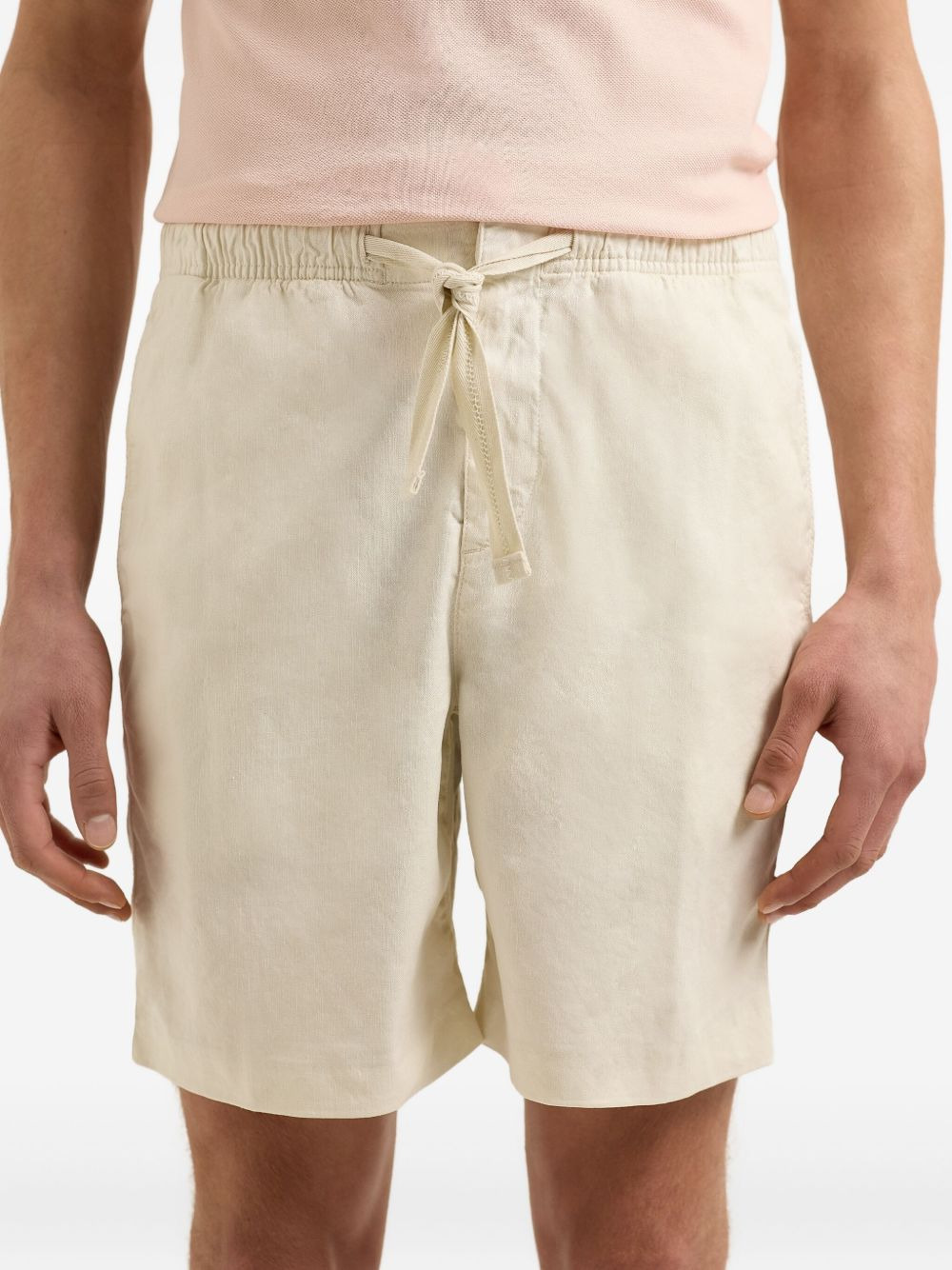 elasticated drawstring shorts - 4