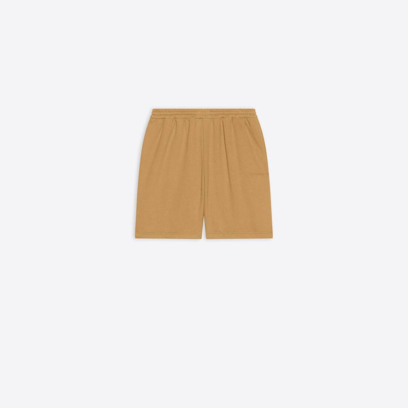 Men's Bb Corp Sweat Shorts in Beige 4
