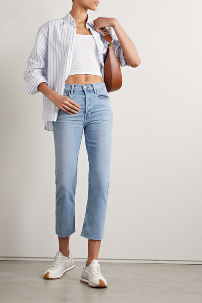 RE/DONE 70s Stove Pipe high-rise straight-leg jeans outlook