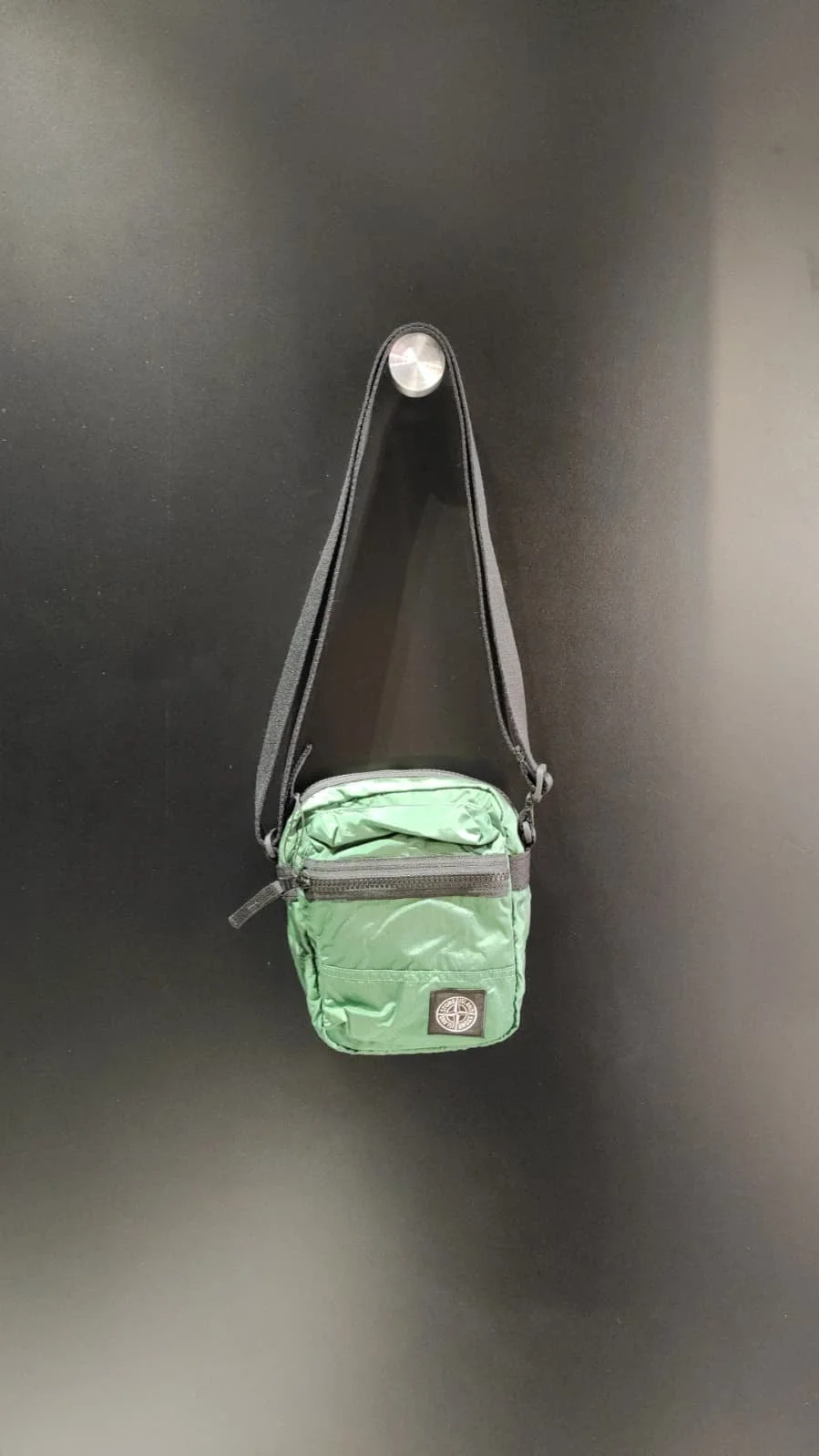 Stone Island Crossbody Bag With Compass Logo - 1