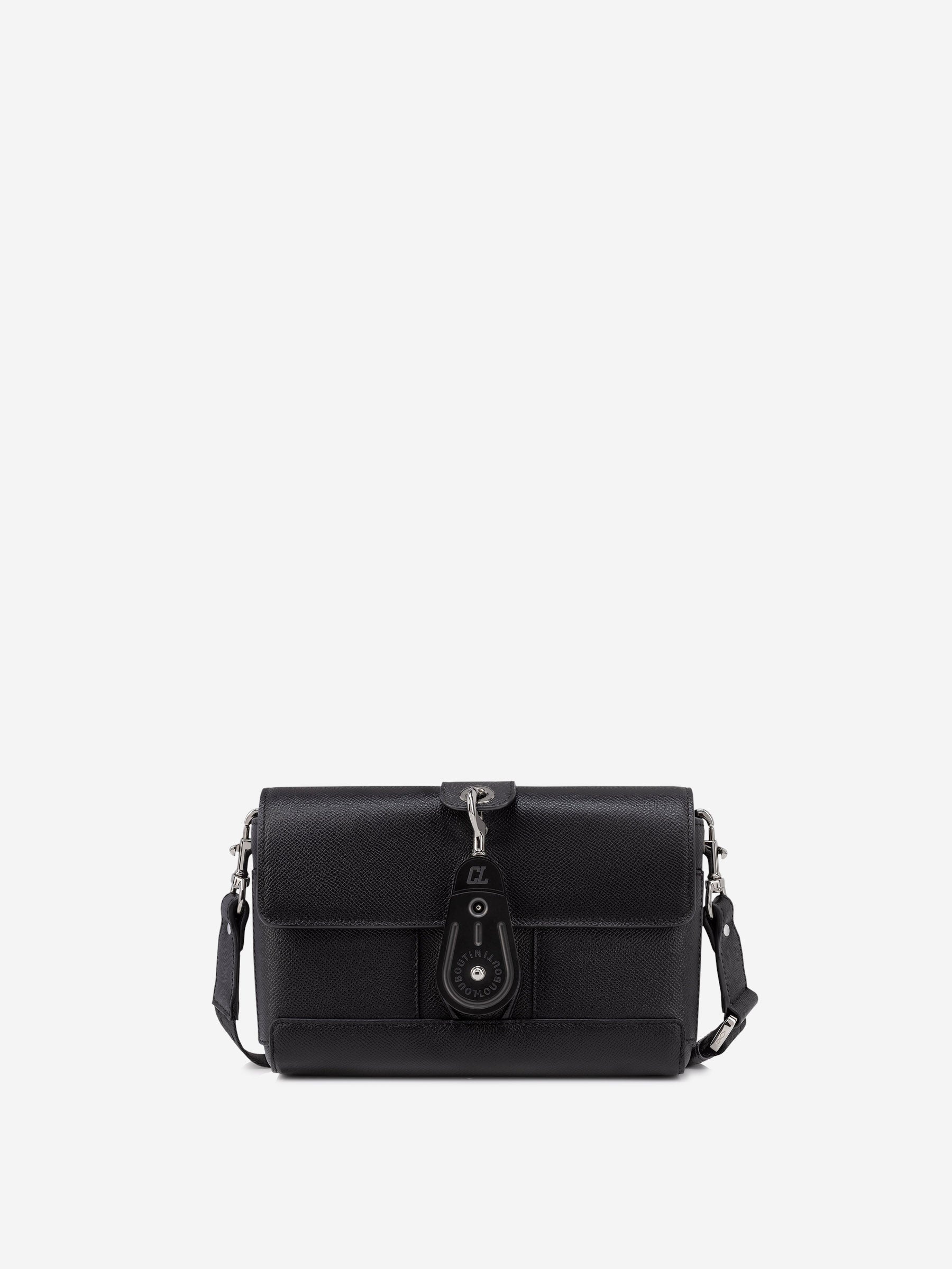 GRAINED LEATHER CROSSBODY BAG - 1