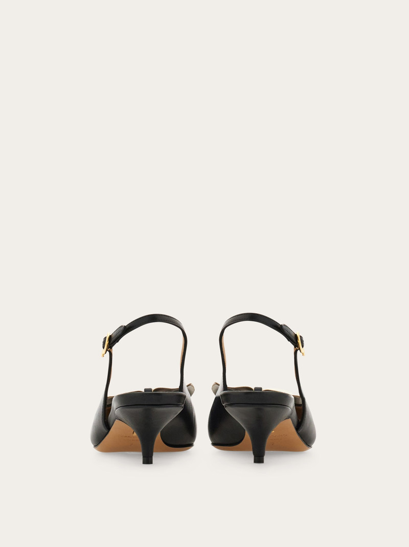 Soft bow slingback 4