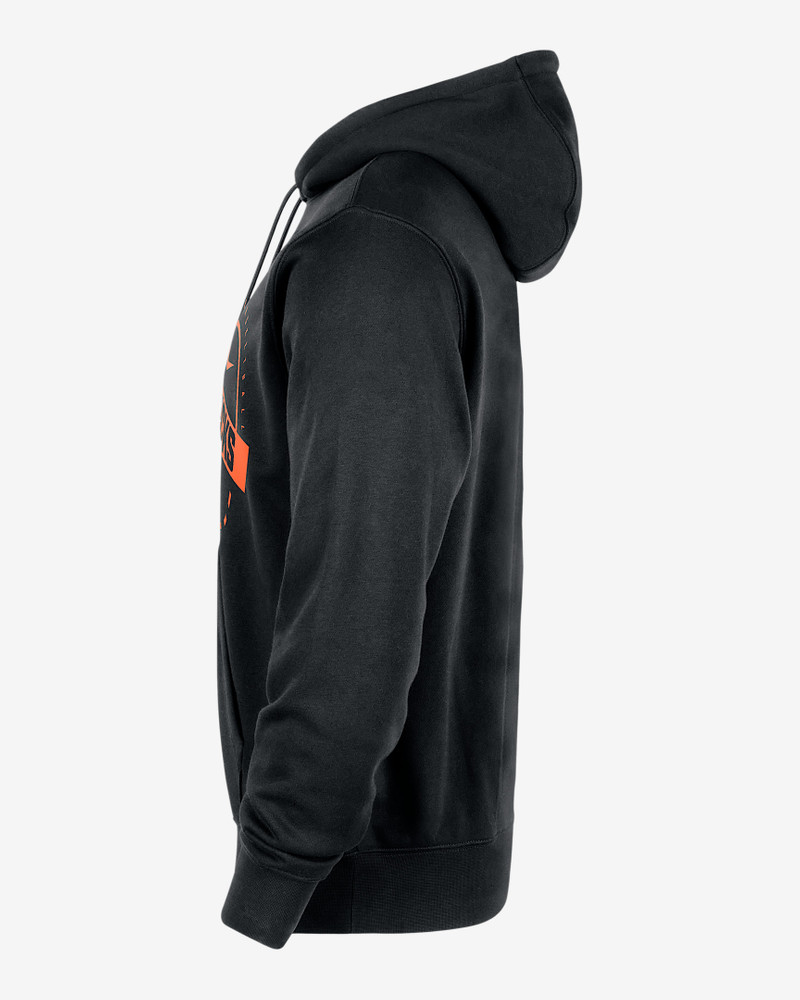 New York Knicks Club Men's Nike NBA Practice Pullover Hoodie 3