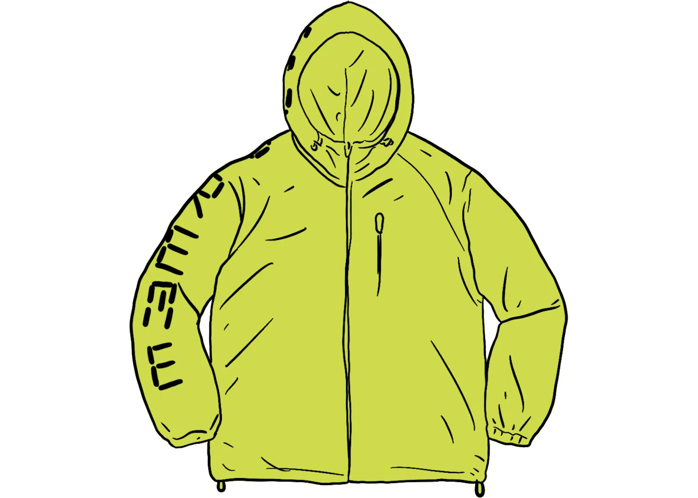 Supreme Digital Logo Track Jacket Bright Green - 1