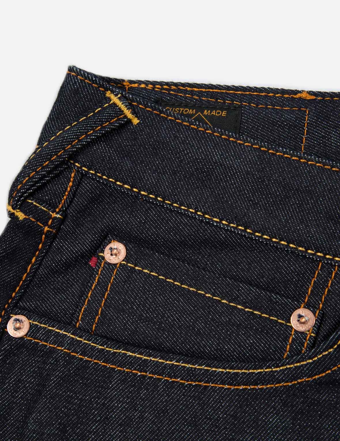 RED SEAGULL CARROT FIT RAW DENIM JEANS #2017 - 8
