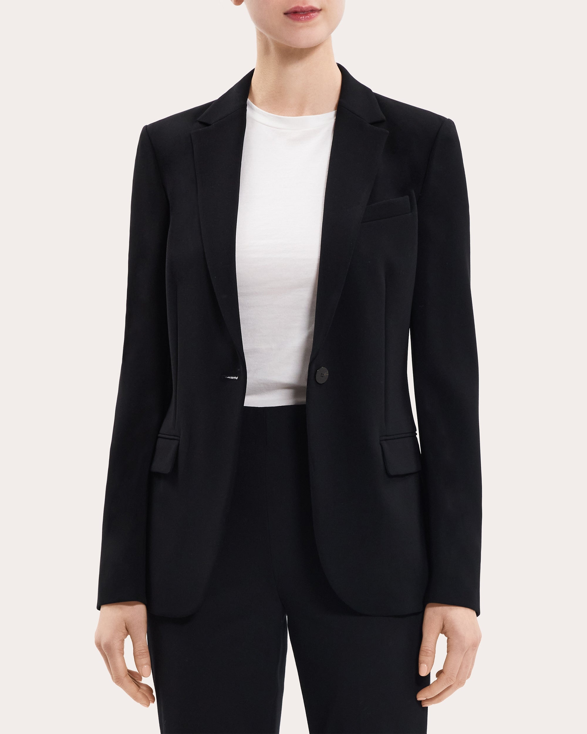 Classic Crepe Blazer - 2