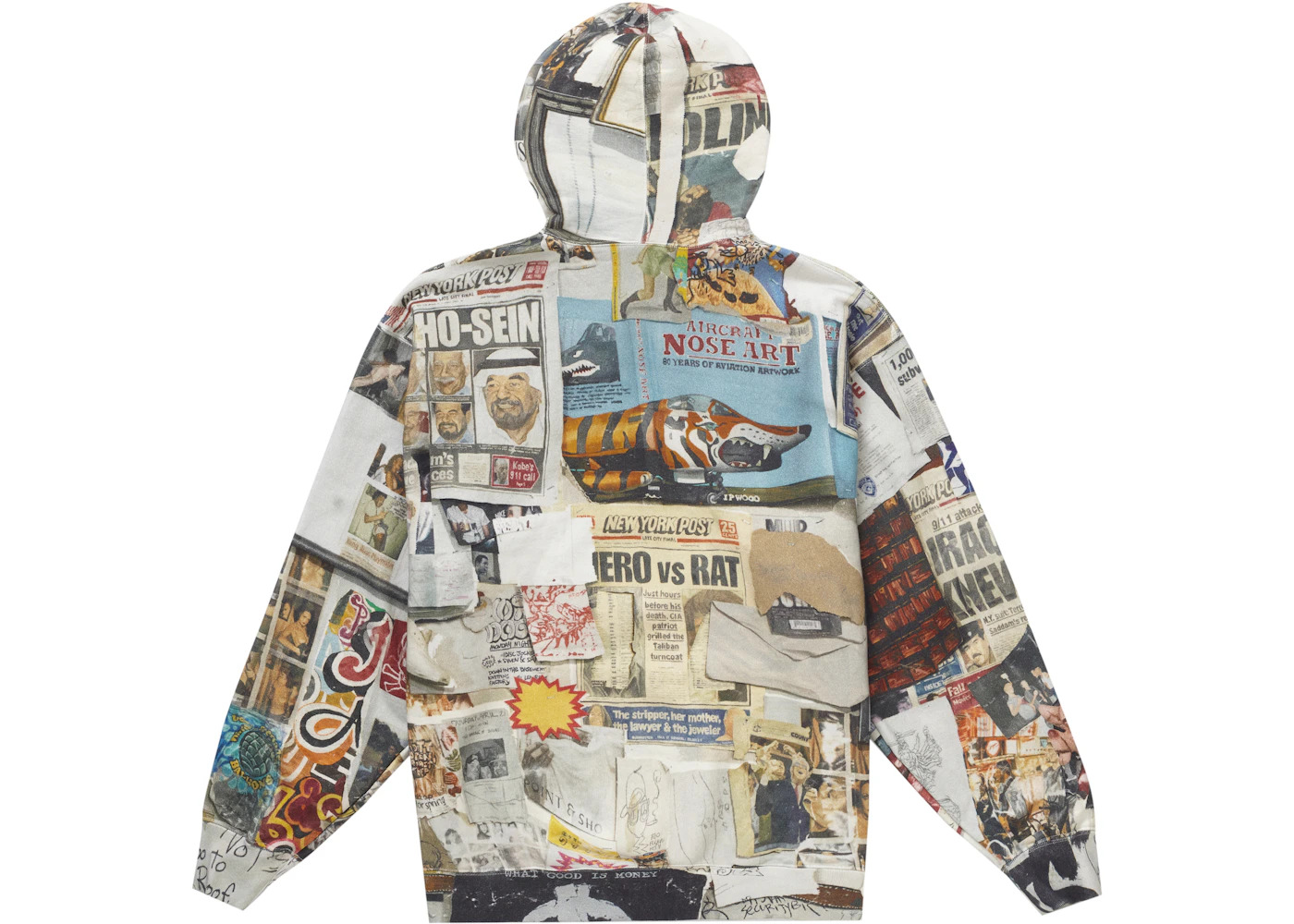 Supreme Dash's Wall Hooded Sweatshirt Dashs Wall - 2