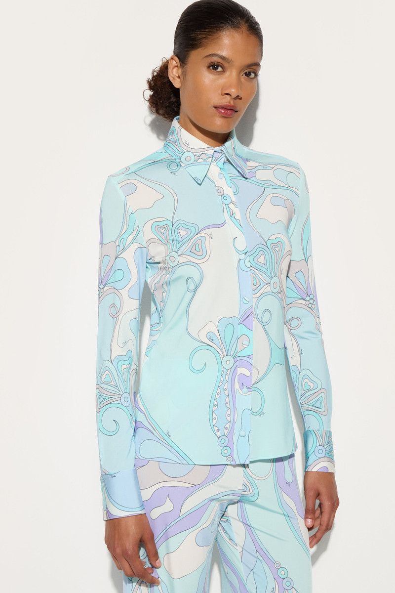 ORCHIDEE PRINT SHIRT 5