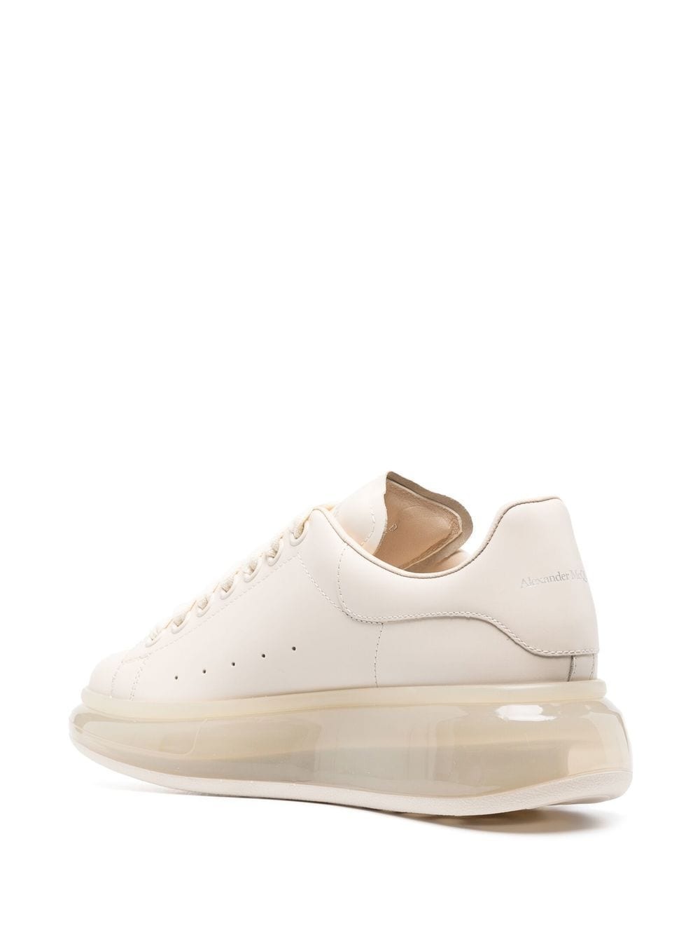 Oversized translucent-sole sneakers - 4