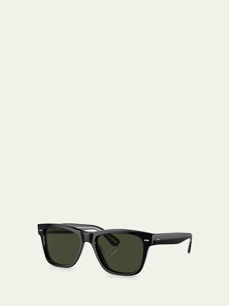 Oliver Peoples Acetate Round Sunglasses outlook