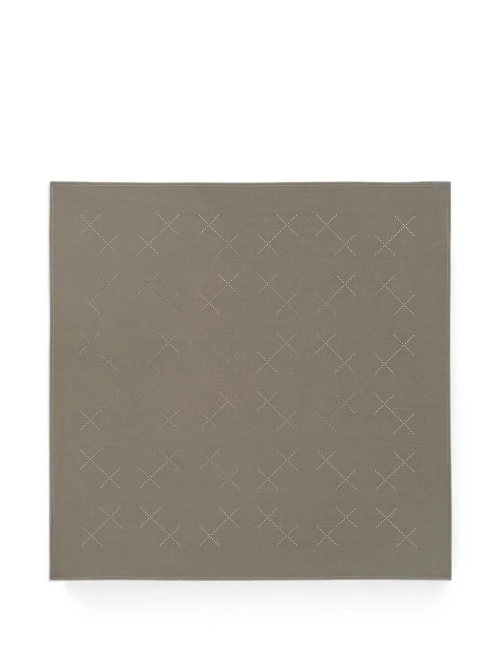 perforated-detail scarf - 1