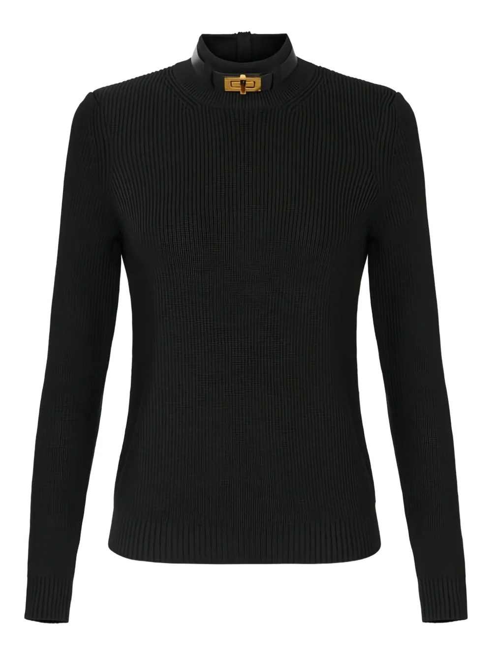 wool blend sweater - 1