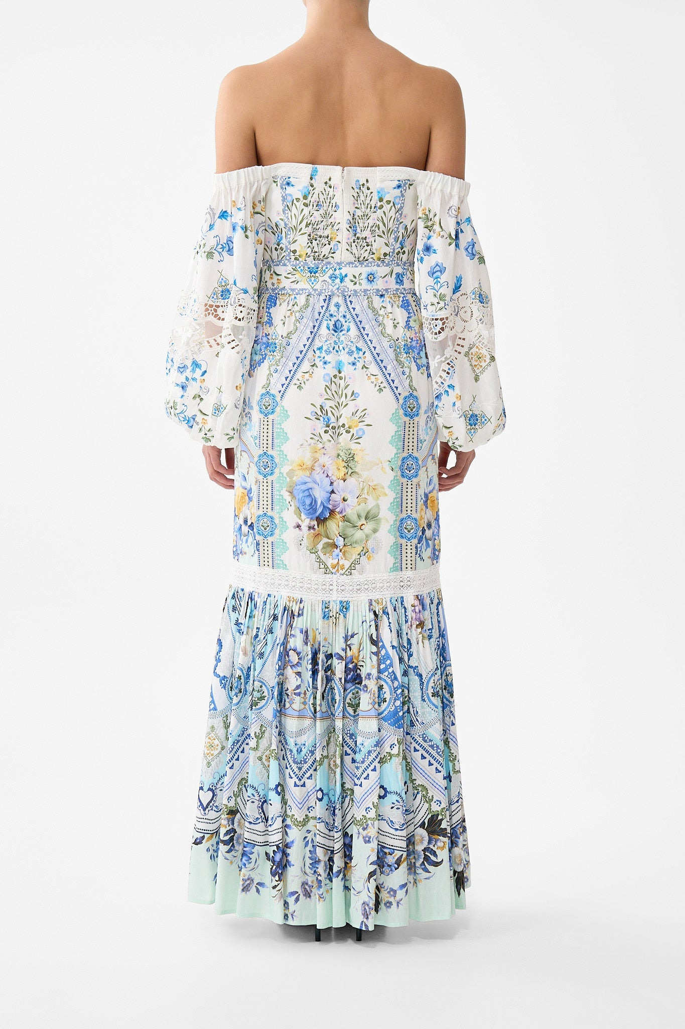 PUFF SLEEVE CORSET DRESS - 3