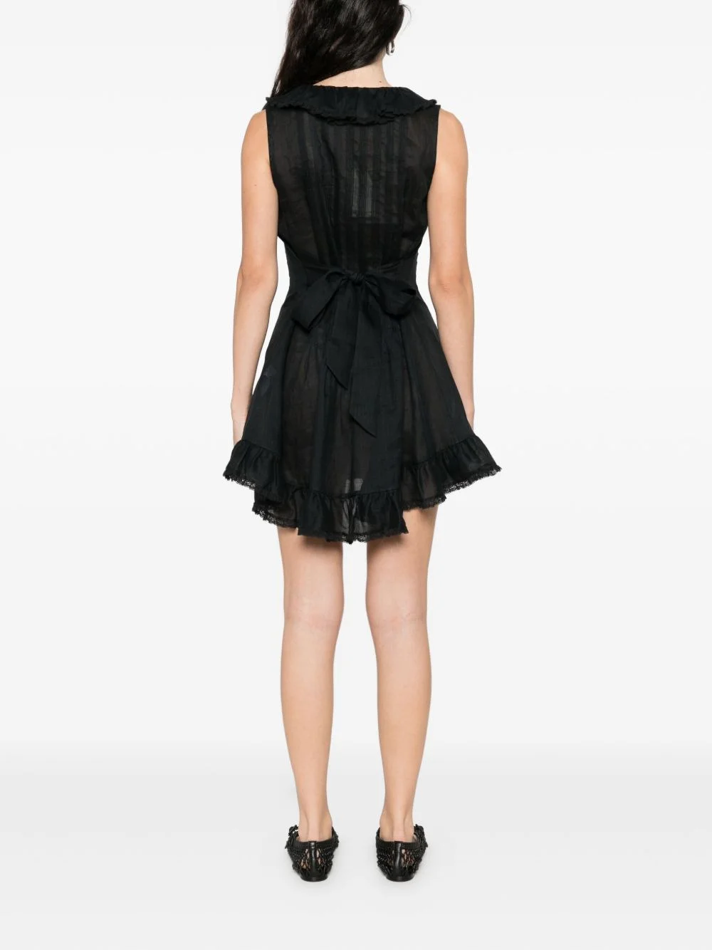 knee length dresses for ladies Henriette Halter Swing Mini Dress