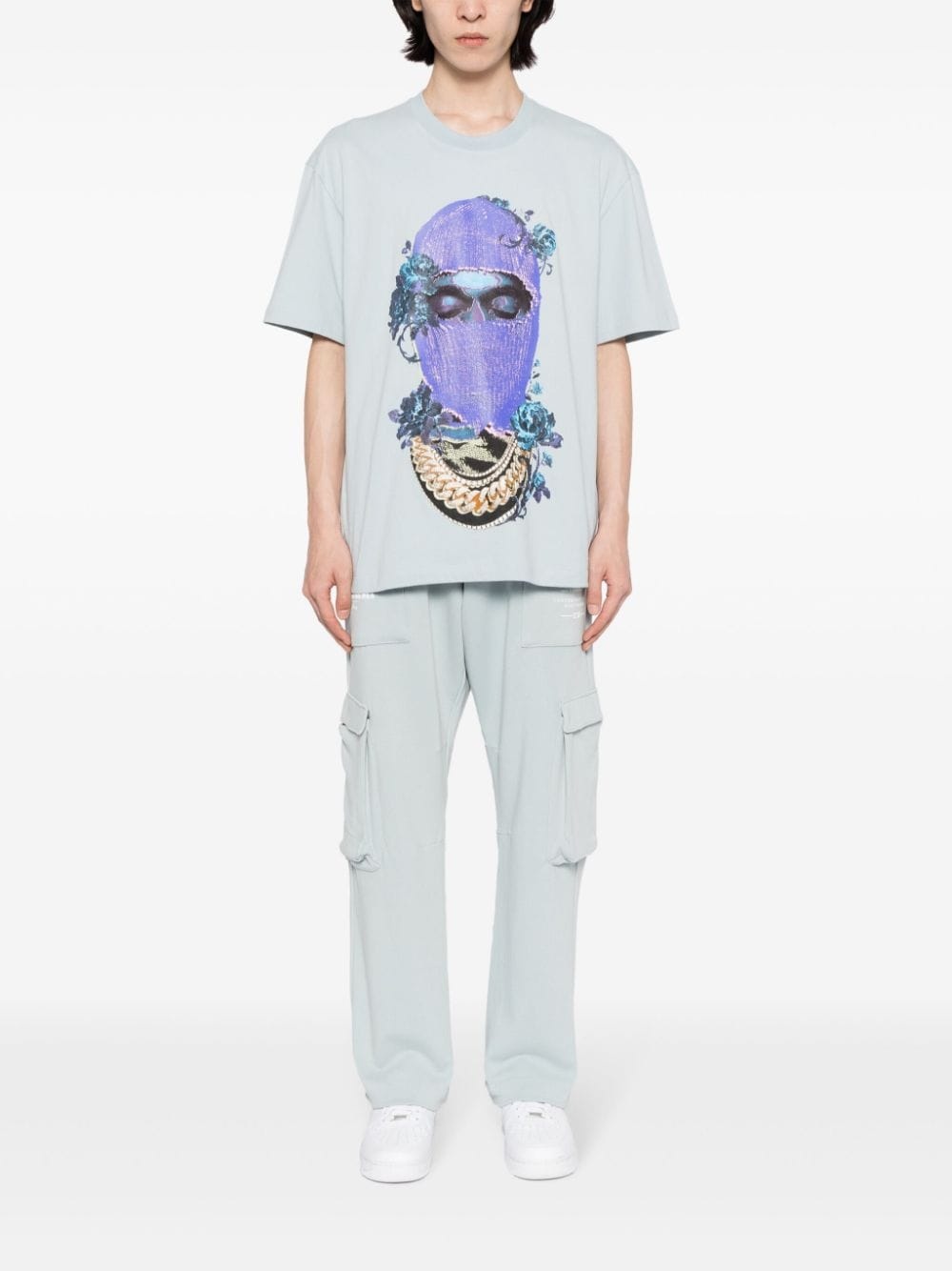 Mission logo-print cargo track pants - 2
