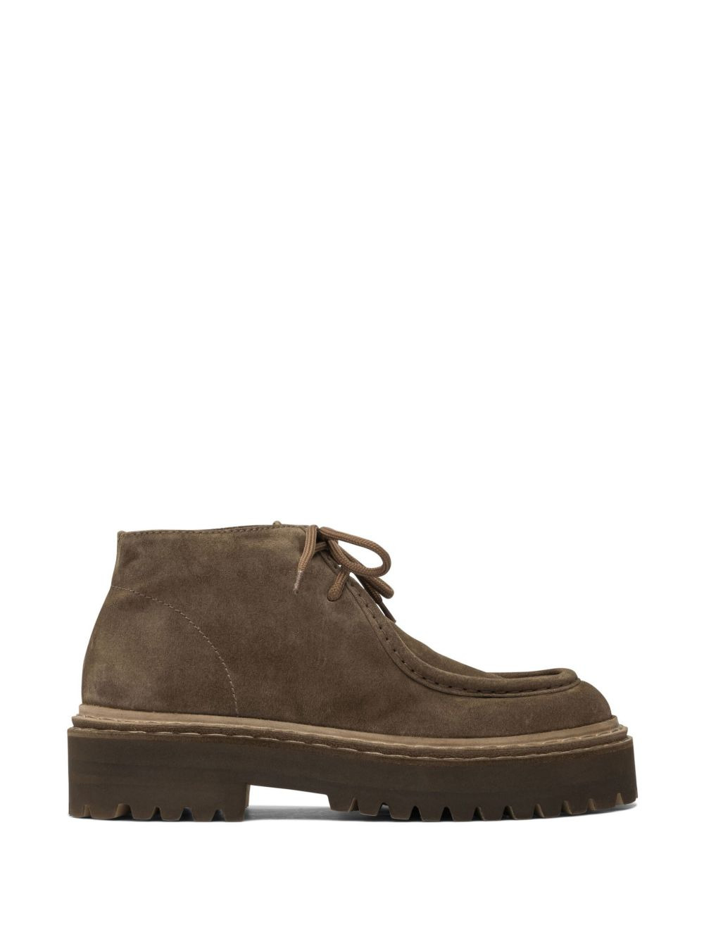 Blossom 002 lace-up suede boots - 2