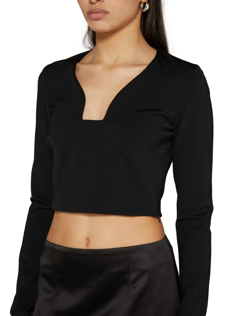 Long-sleeved crop top 4