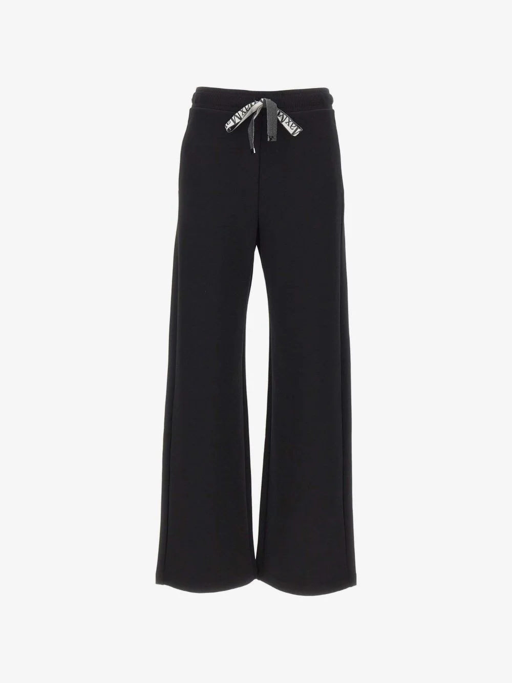 drawstring wide-leg track pants - 1