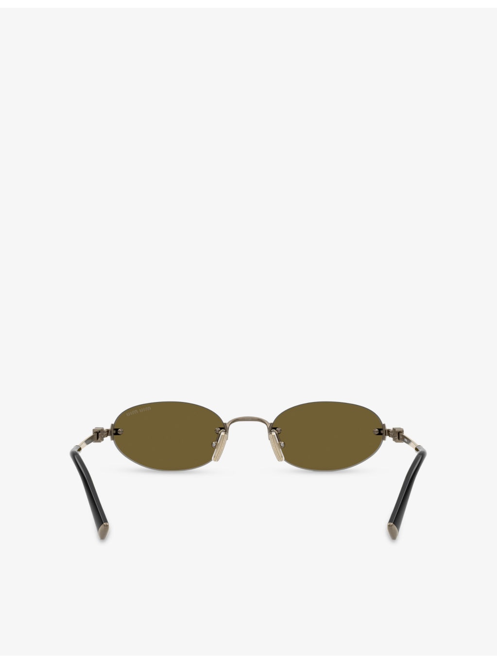 A54S Oval-Frame Metal Sunglasses - 4