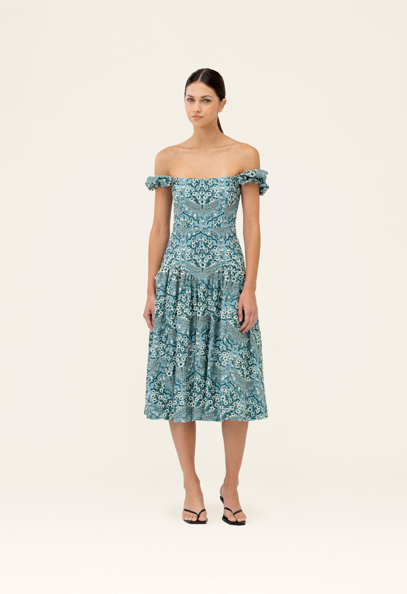 Agua by Agua Bendita Siembra Ceiba Midi Dress outlook