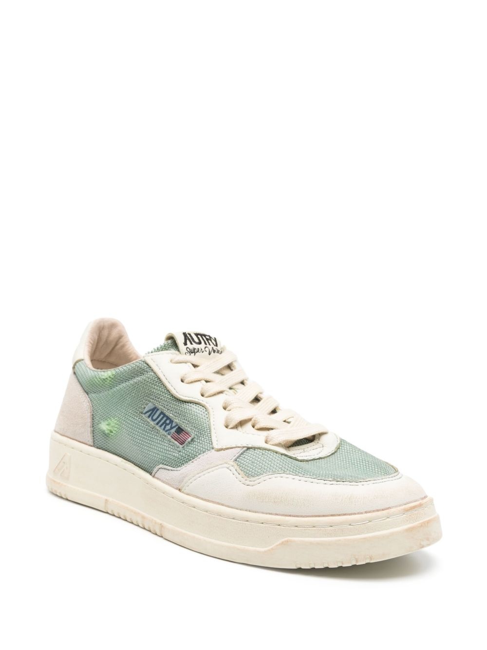 leather sneakers - 2