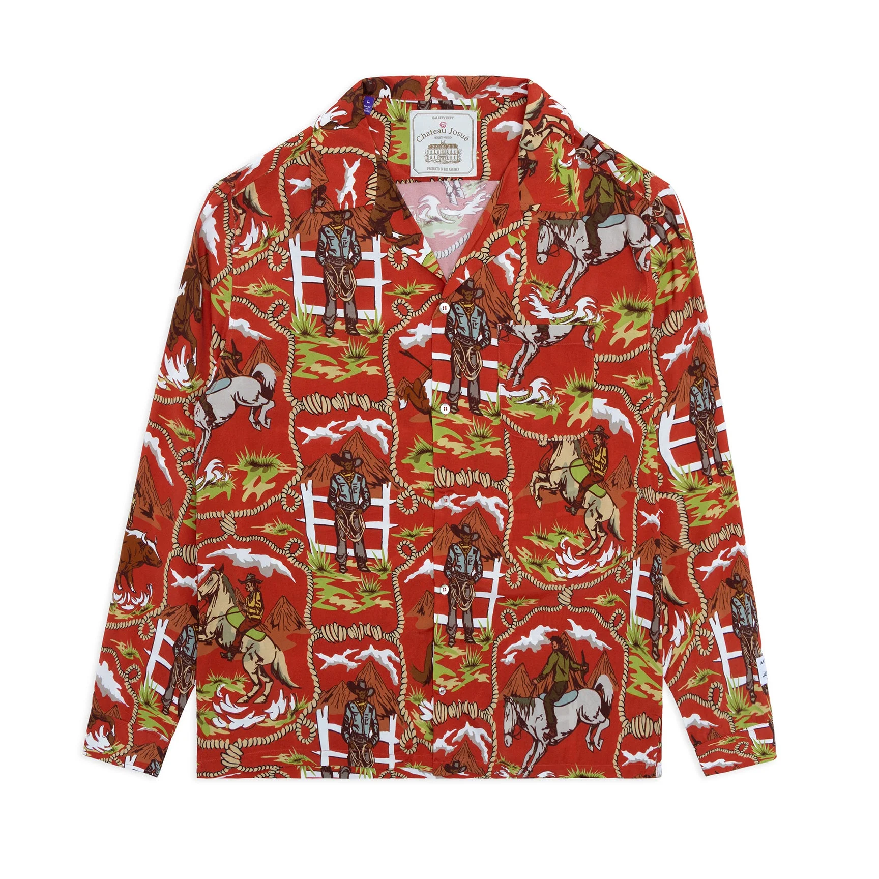 CHATEAU RANCH PRINTED SHIRT - 1