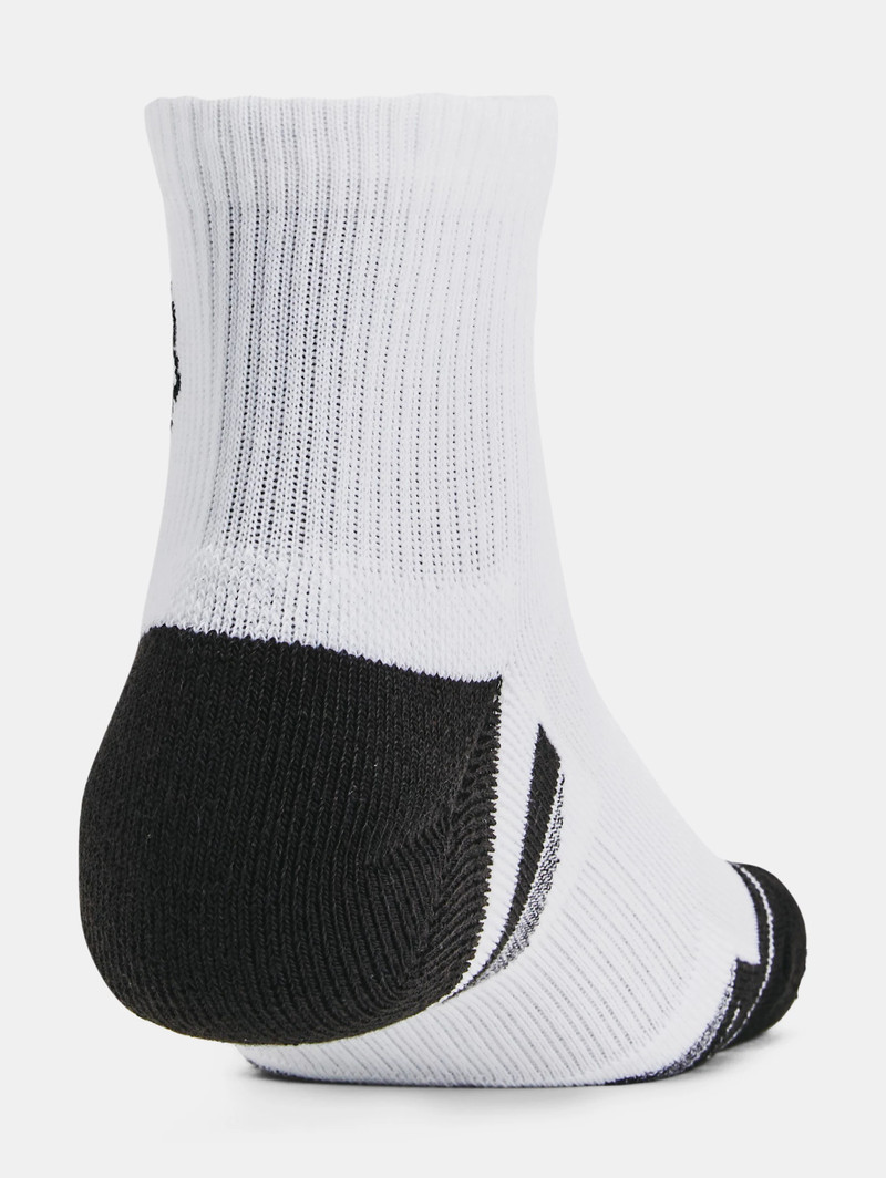 Under Armour Unisex UA Performance Tech 3-Pack Quarter Socks outlook