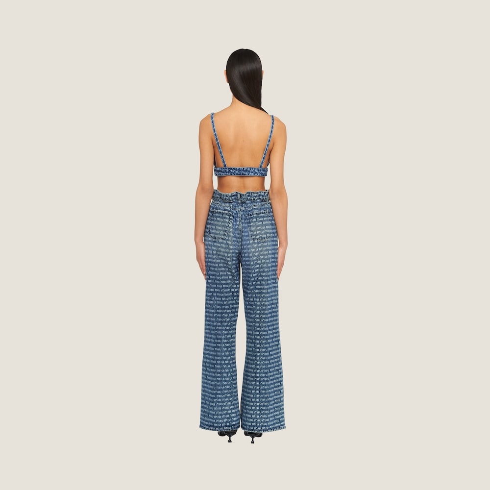 Single-breasted tweed top - 3