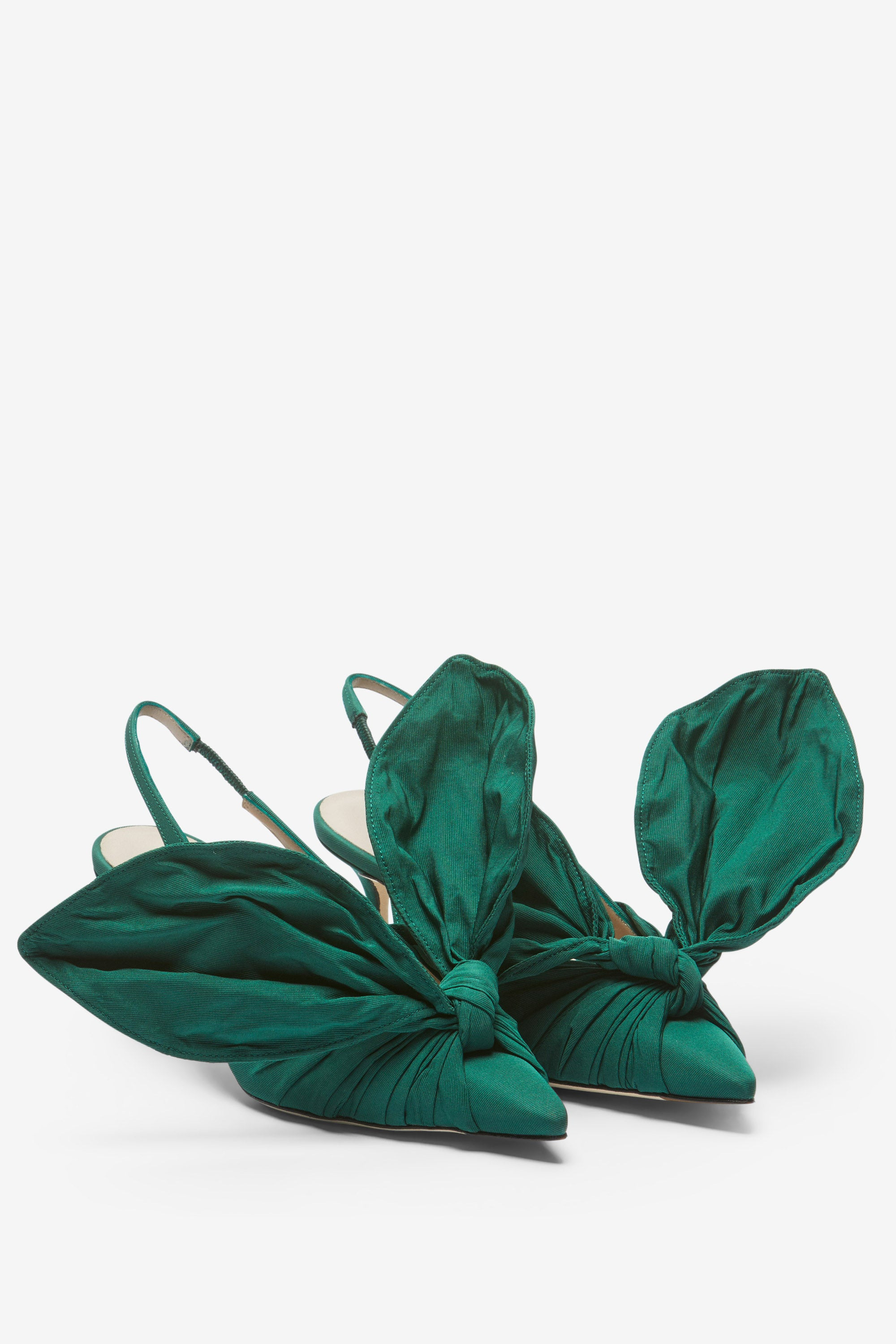 BOW-EMBELLISHED SLINGBACK PUMPS - 2