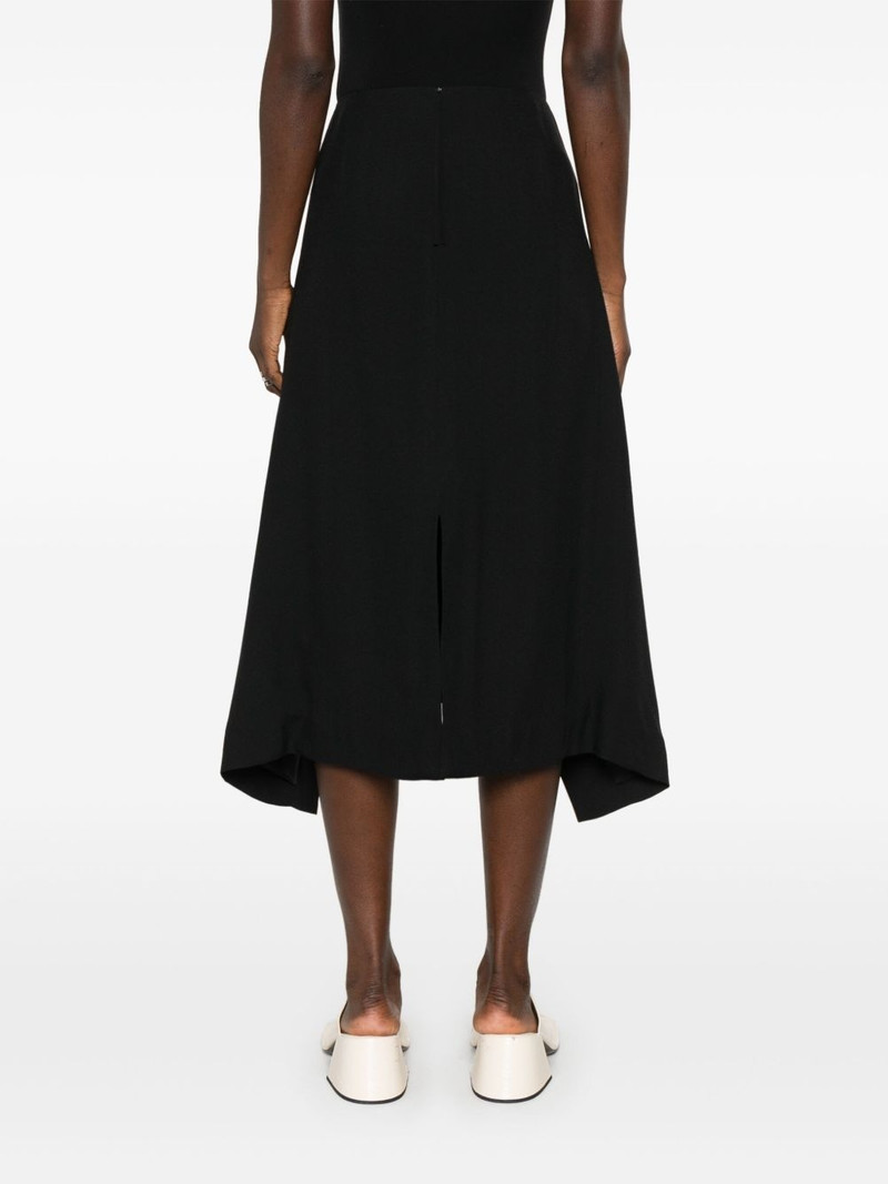 safety pin-detail midi skirt 4