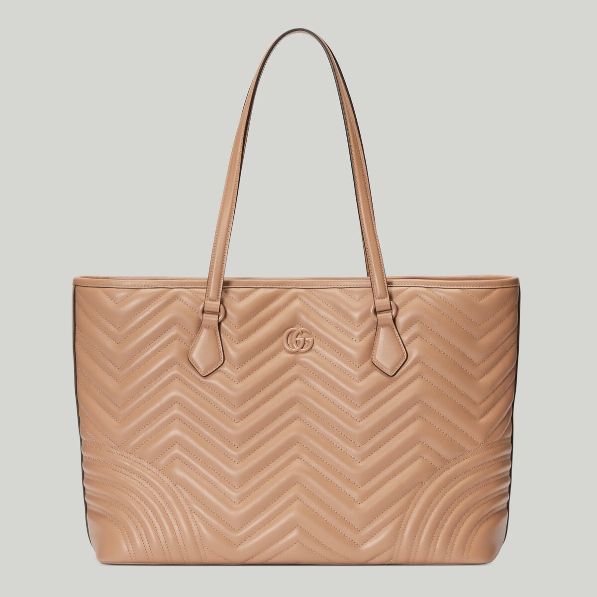 GG Marmont matelassé large tote bag - 1